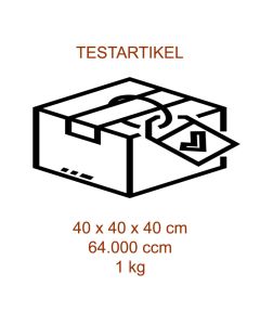 Testartikel Versand Groß